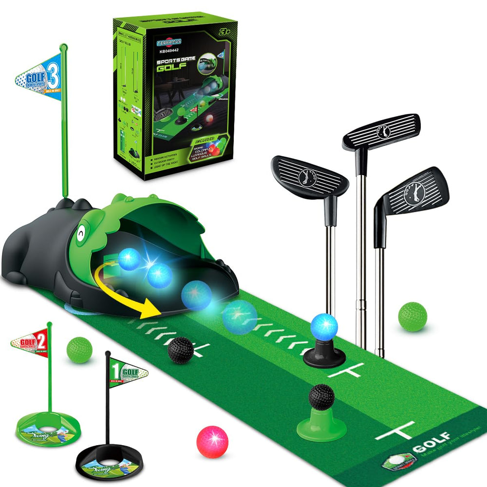 TERRAMUS compact mini golf set for little beginners.