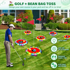 TERRAMUS Glow balls included, boosting visibility for accurate throws at dusk.