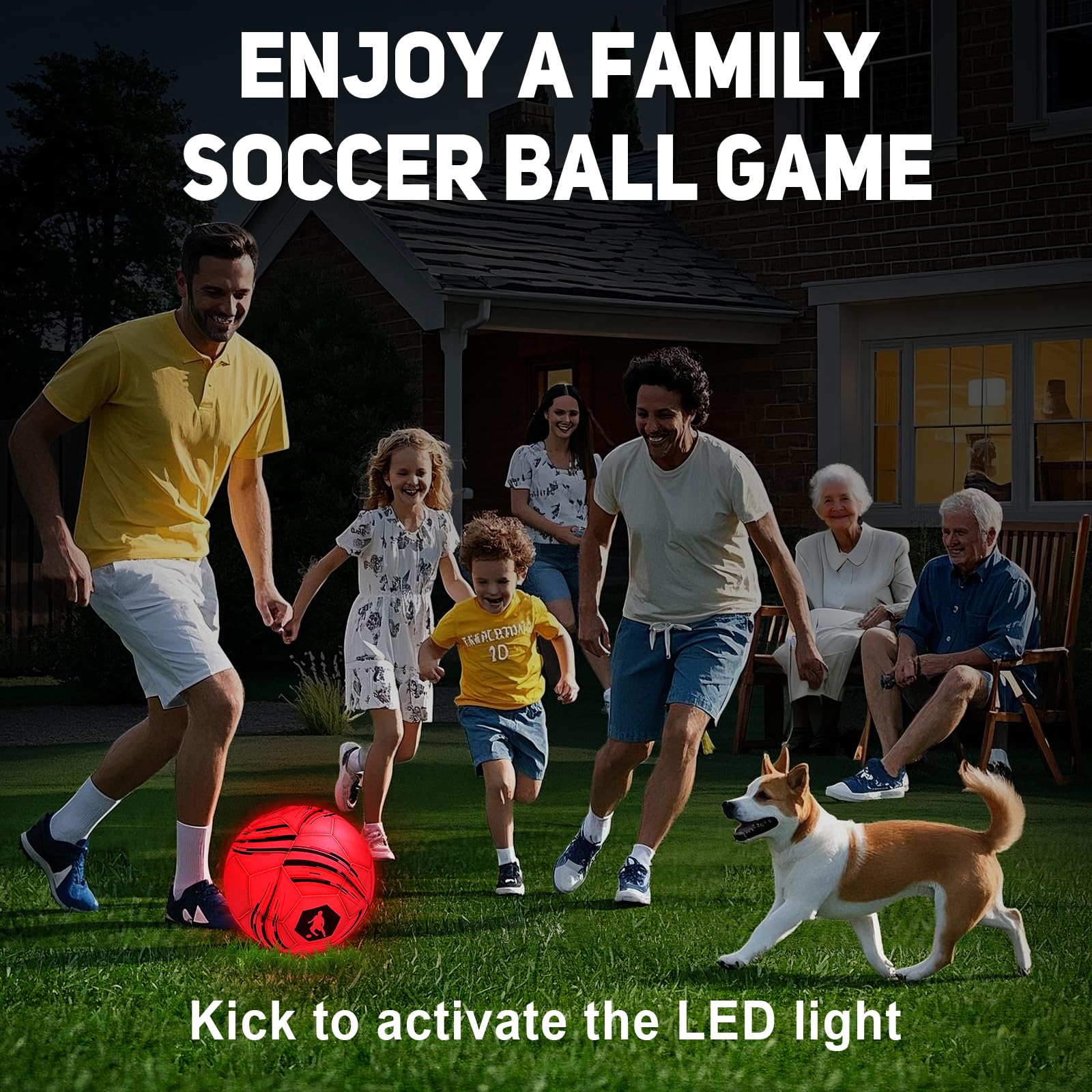 TERRAMUS glow ball as a thoughtful birthday gift for soccer lovers