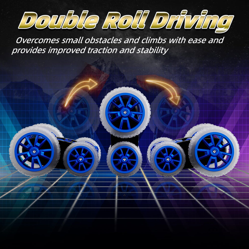 Terucle dual-side driving enables play from any orientation.