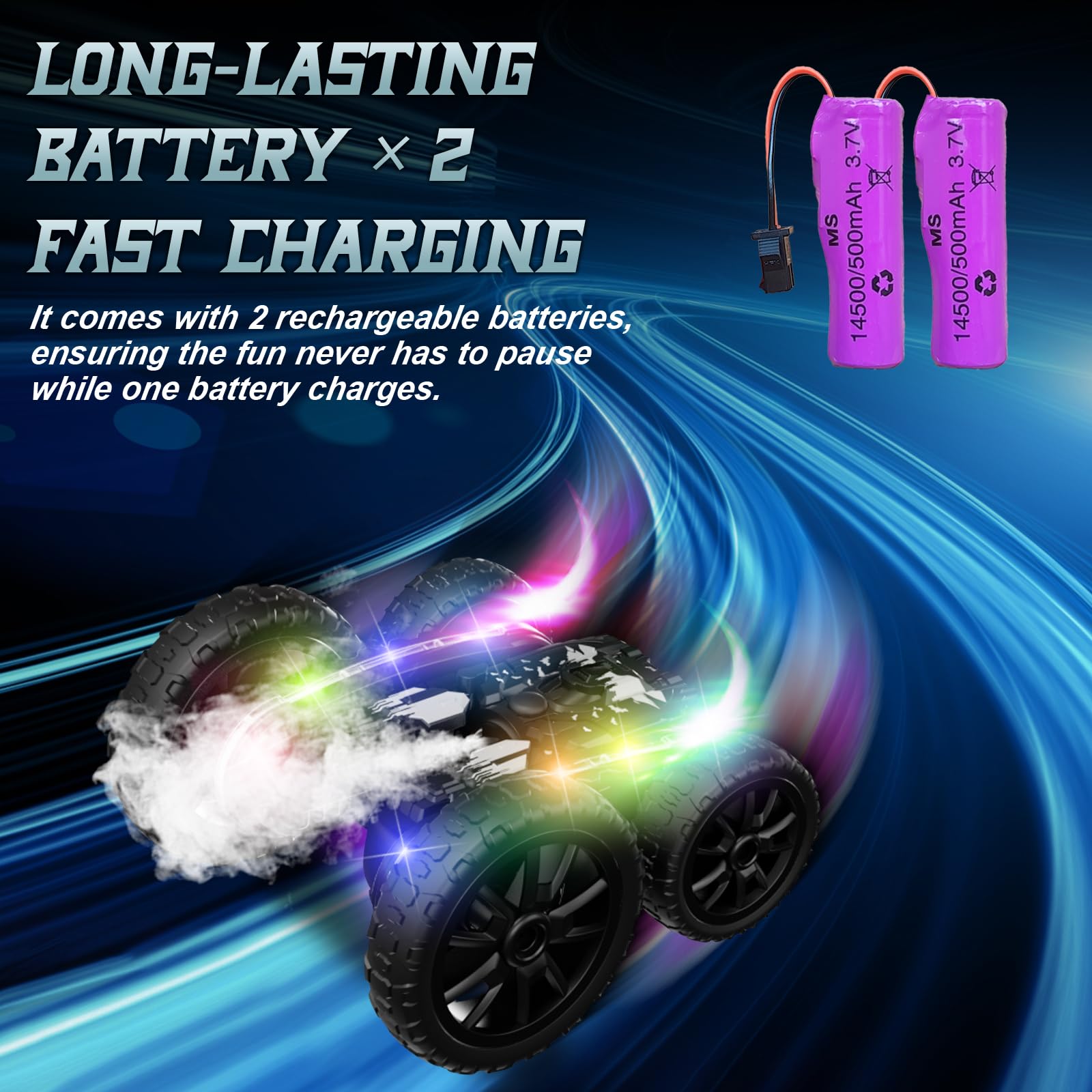Terucle gift-ready RC car for kids aged 4–13.