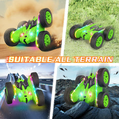 Terucle 4WD tires grip sand, grass, dirt, and indoor floors with confidence.