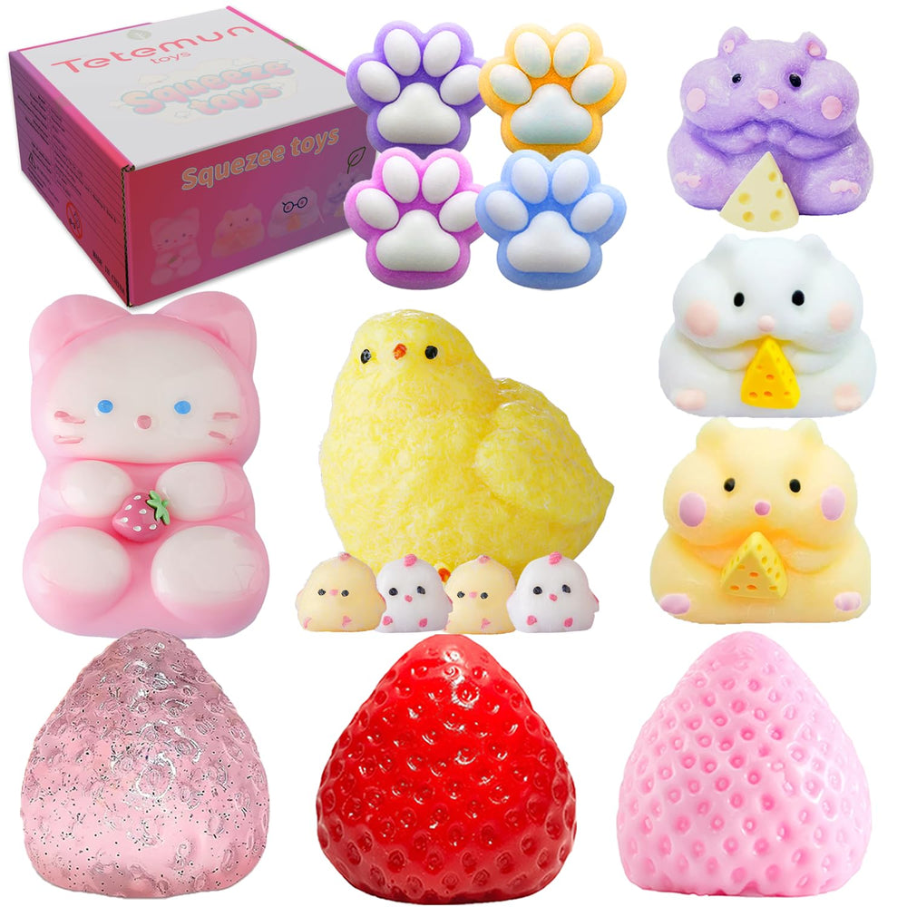 TETEMUN taba squishy chick set with soft squeeze for calming play