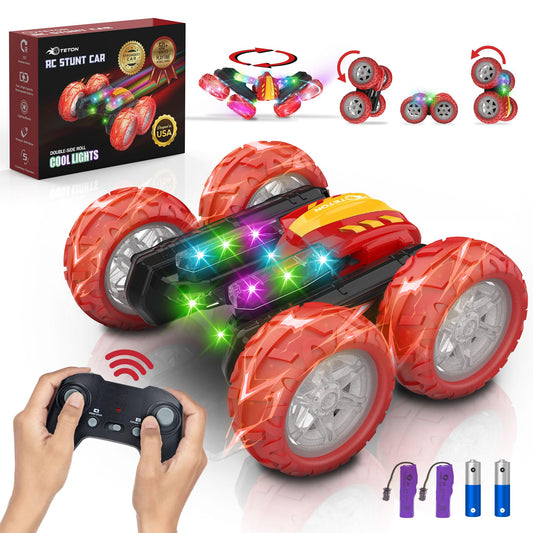 TETON ELECTRONICS Iron Man RC car front view for dynamic play with bold design.