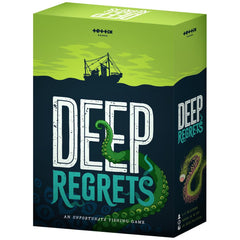 Tettix Games Deep Regrets cover art sets a moody tone for immersive horror fishing.