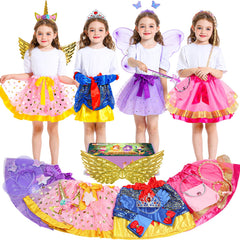 Teuevayl complete dress-up trunk for organized storage and play