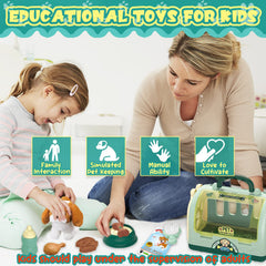 TEUVO Pet Care Play Set comb helps kids imagine grooming routines with care.