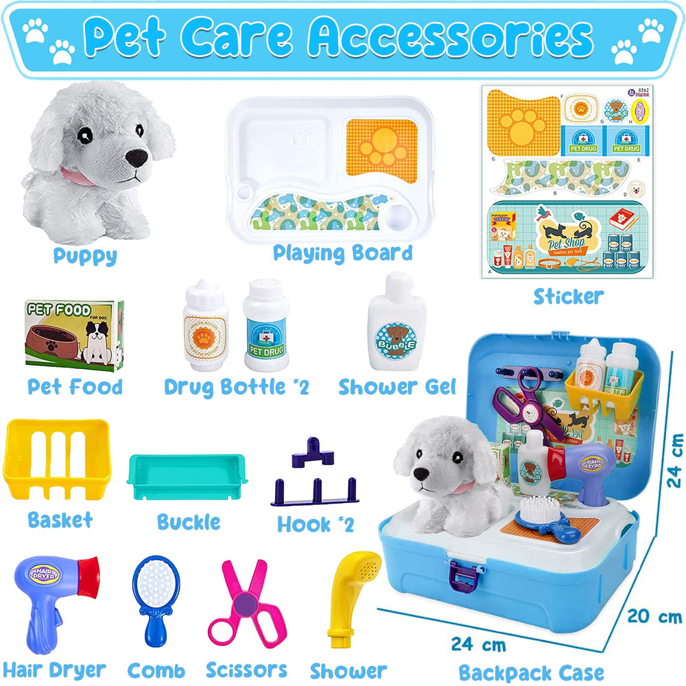 TEUVO Pet Care Playset stethoscope supports realistic vet-themed play moments