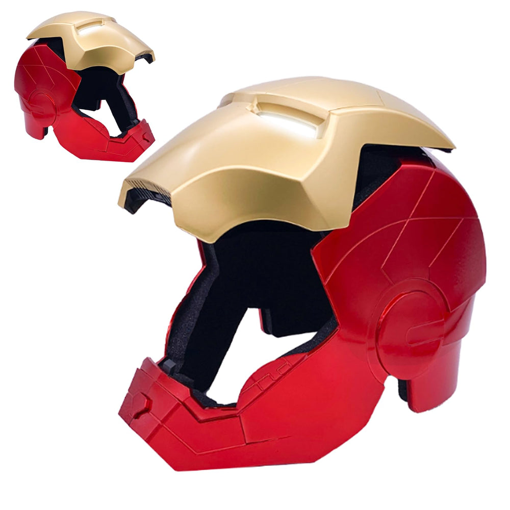 Tevigo glow-eyes wearable helmet for kids enhances visibility and stage presence.