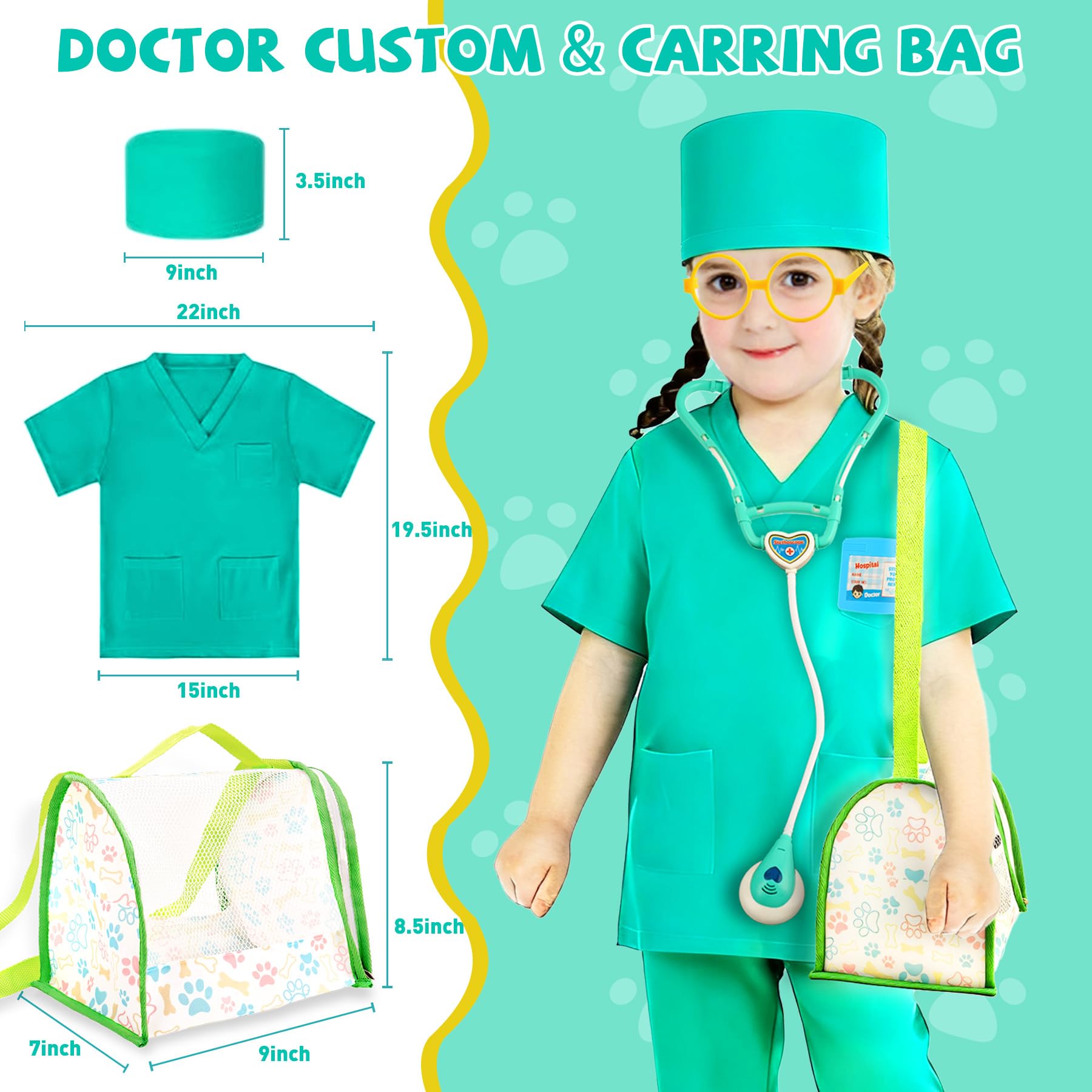 TEWIWAP Doctor Kit syringe supports fine motor play and pretend procedures