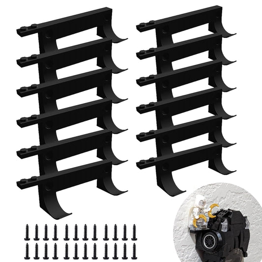 TEYOUYI 12pcs wall mount with base for the pilot on a secure wall display