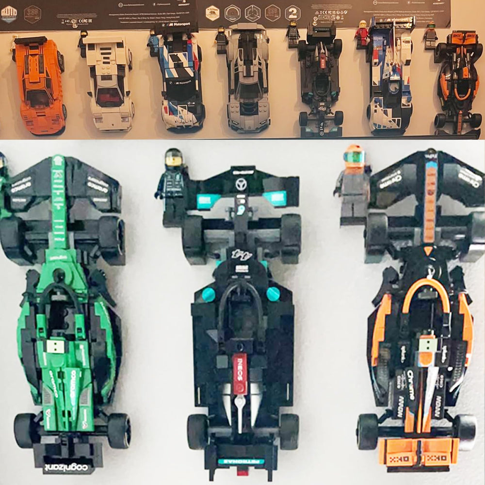TEYOUYI 24pcs pack provides a complete mounting solution for Lego display