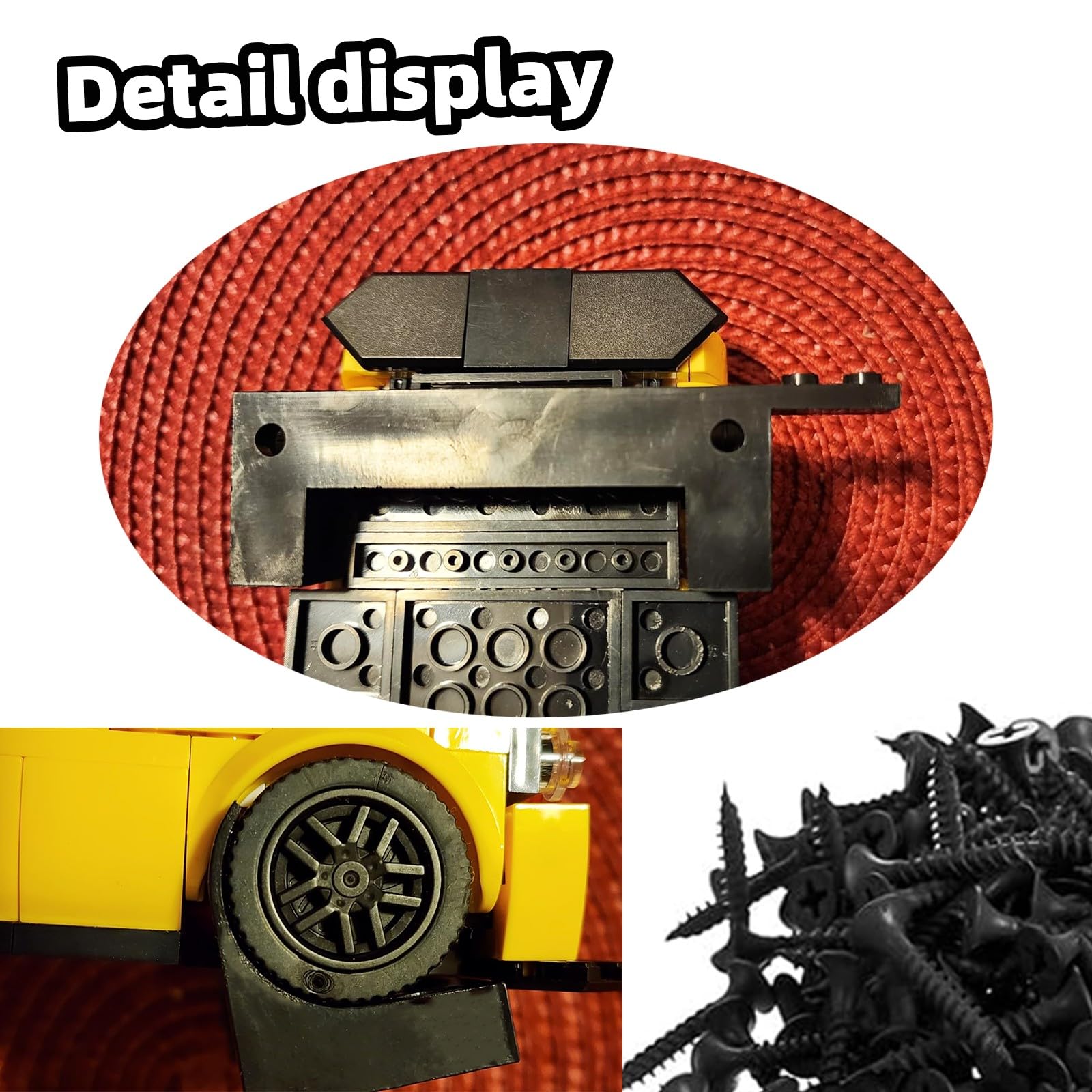 TEYOUYI space-saving wall-mount kit frees desk space while displaying sets