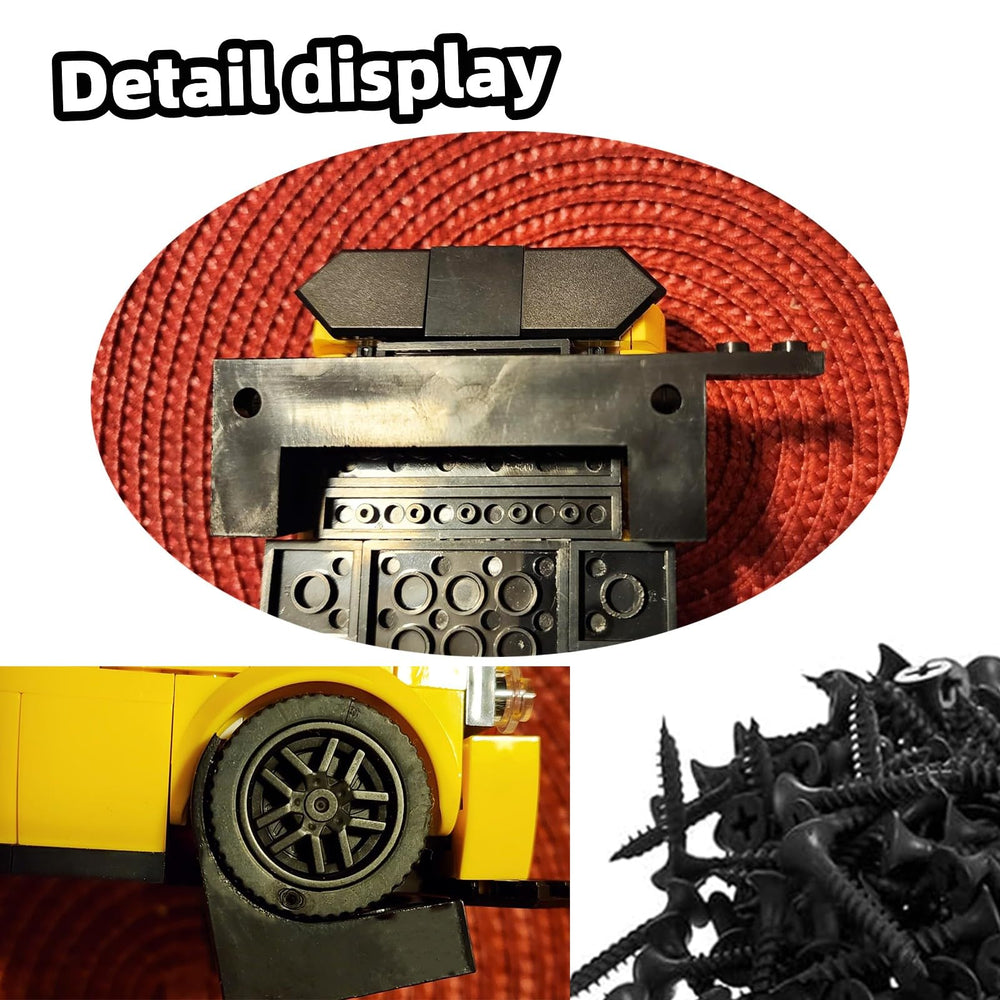 TEYOUYI space-saving wall-mount kit frees desk space while displaying sets