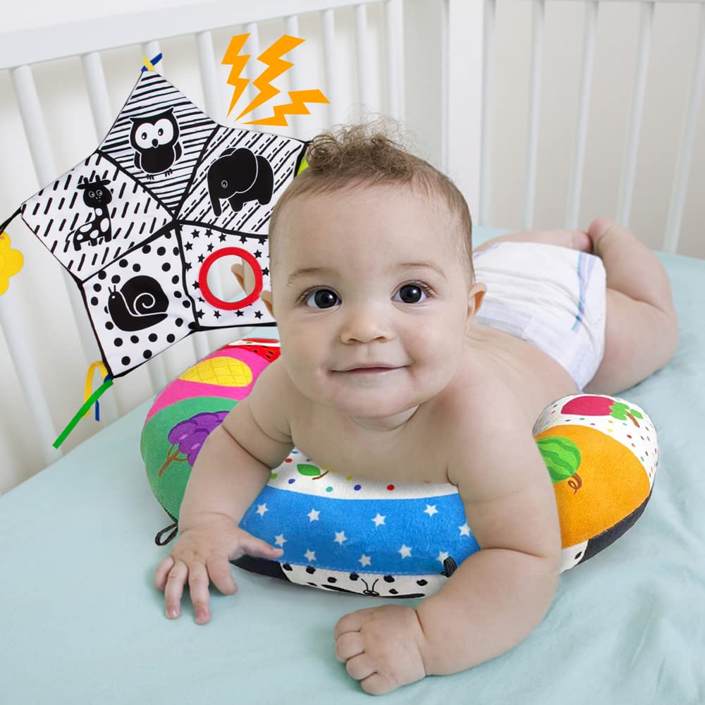 Teytoy crinkle mat teether set engages senses and teething exploration.