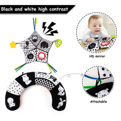 Teytoy high-contrast patterns stimulate newborn vision development.