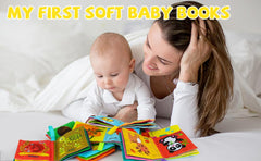 teytoy My First Soft Book vehicle scenes encourage imaginative play with textured surfaces