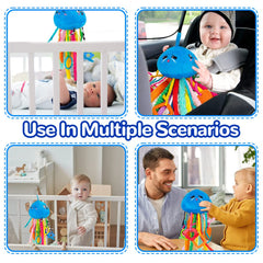 teytoy jellyfish pull rings invite grabbing and motor skill practice