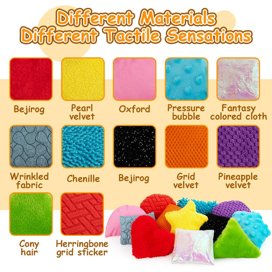 teytoy soft materials variety lets babies discover textures during hands on exploration