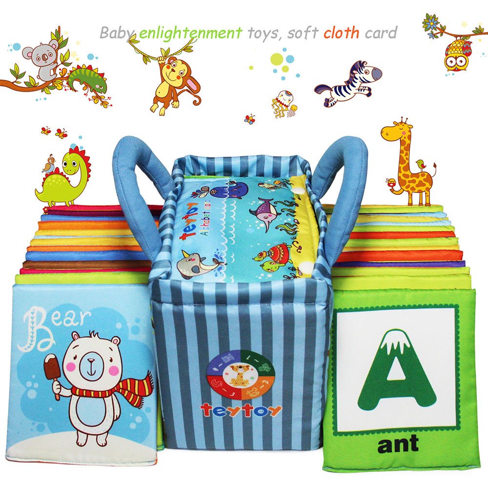 TEYTOY Zoo Series durable soft cards endure handling and washing