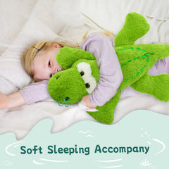 Tezituor alligator used for bedtime stories and comforting hugs.