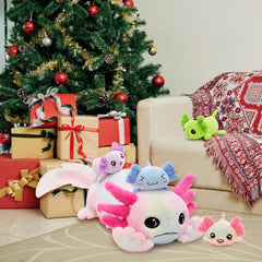 Tezituor axolotl plush gift idea for birthdays and occasions.