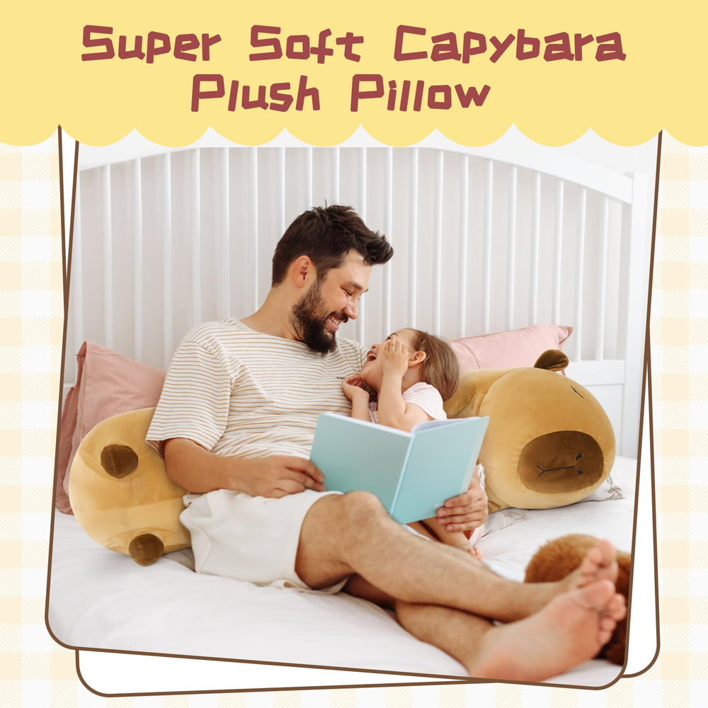 Tezituor capybara pillow gift packaging ready for gifting.