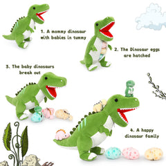 Tezituor eggs inside tummy add surprise play elements
