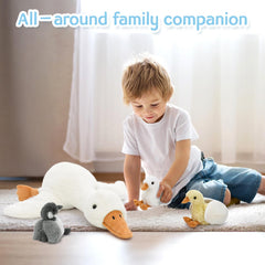 Tezituor ultra-soft goose plush with safe stitching for kids of all ages.