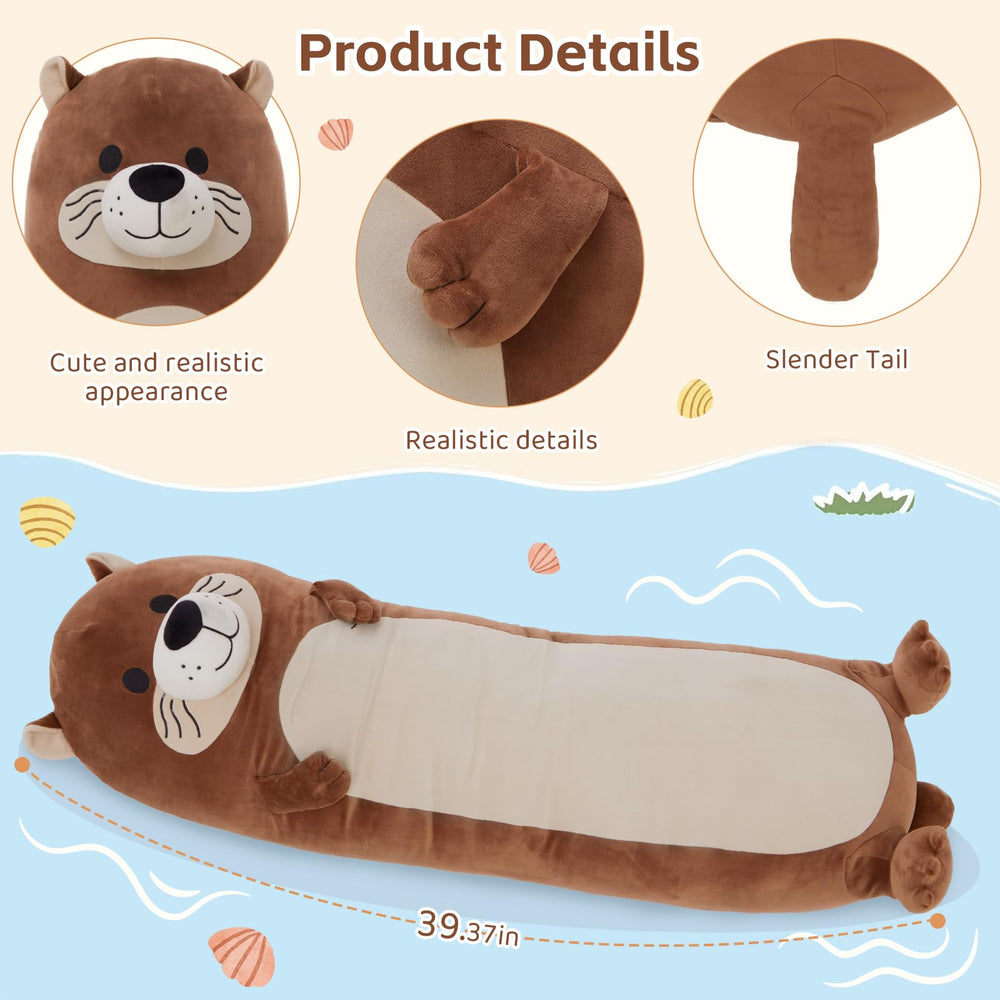 Versatile lounging pillow ideal for reading, TV time, or naps.