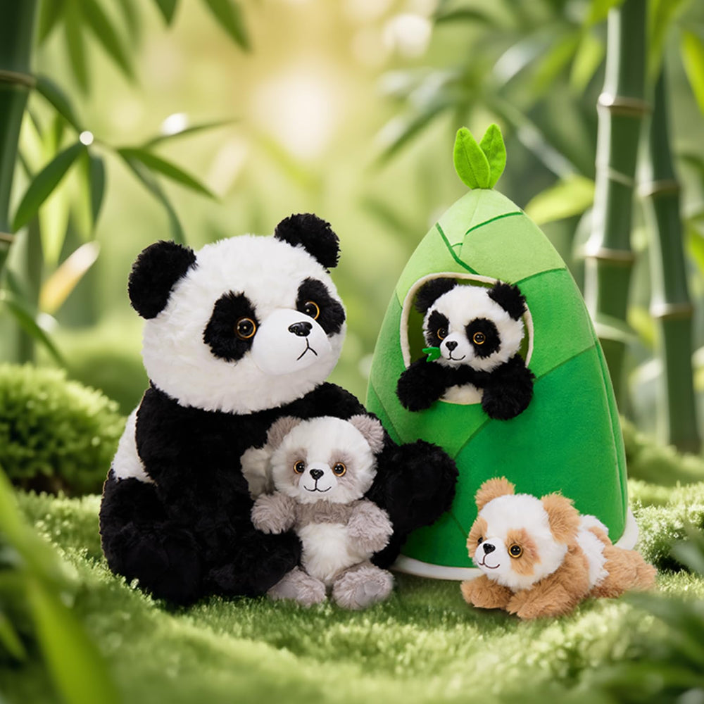 Tezituor panda set is gift-ready for birthdays and celebrations.