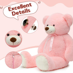 Tezituor cloud-soft fabric close-up highlights plush, comforting touch.