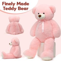 Tezituor bear arrival vacuum-packed, then fluff to full softness.