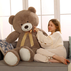 Tezituor teddy pillow offers cozy support during movie nights.