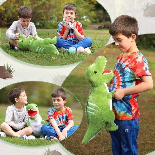 Tezituor three baby dinosaurs included for storytelling and pretend play