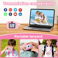 Tezousi Kids Camera includes a 32GB SD card for instant memory storage.