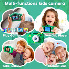 Tezousi kids camera with educational games to spark creativity