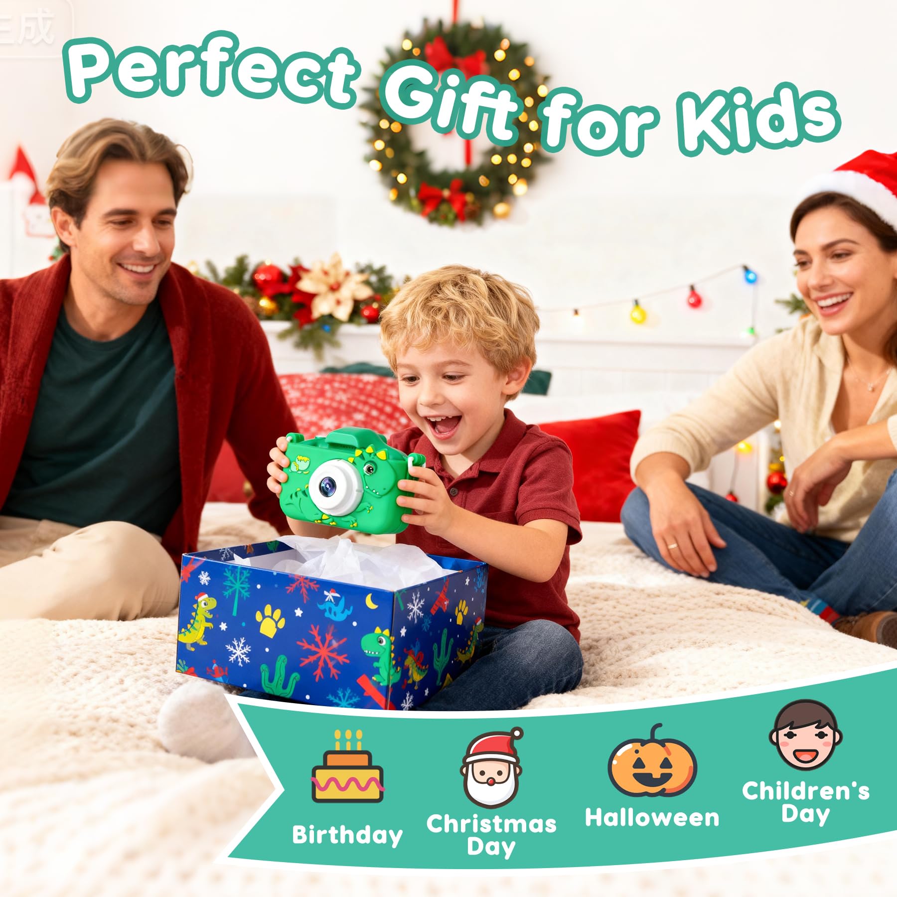 Tezousi kids camera captures hours of shooting on a single charge