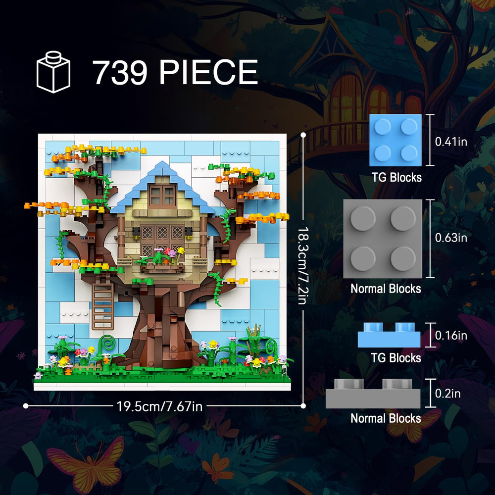 TG BLOCKS Eif Tree House balcony and ladder close-up for realism