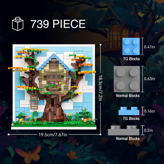 TG BLOCKS Eif Tree House balcony and ladder close-up for realism