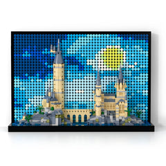 TG BLOCKS Micro Brick Magic Castle wall display option for stylish room decor.