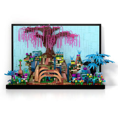 TG BLOCKS Micro Brick Tree of Life enhances office or living space ambiance.