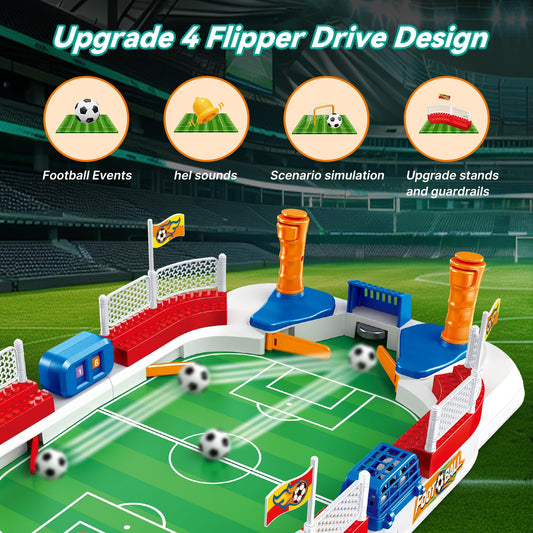 TGHIJKK Soccer Board Game mini foosball for kids on family night encourages teamwork