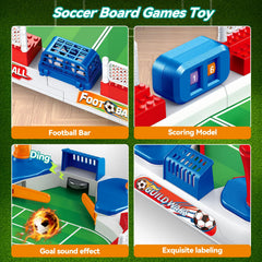 TGHIJKK Soccer Board Game snap-together design for quick assembly