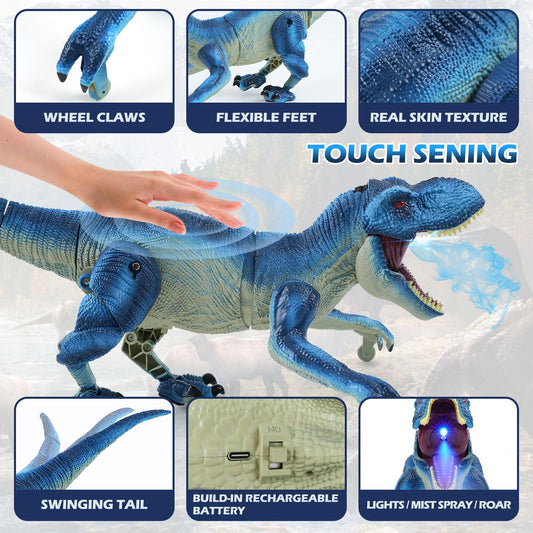 TGJH mouth spray and roar adds realism to dinosaur adventures