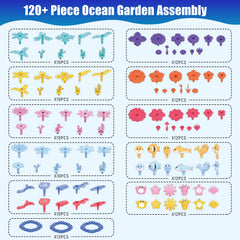 TGJH Ocean Flower Bendable Stems: easy to shape for custom underwater gardens