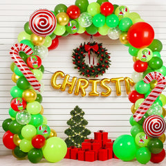 TGmjccus 18 inch latex balloons red and green add color depth