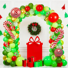 TGmjccus Christmas pattern cards enhance garland with festive detail
