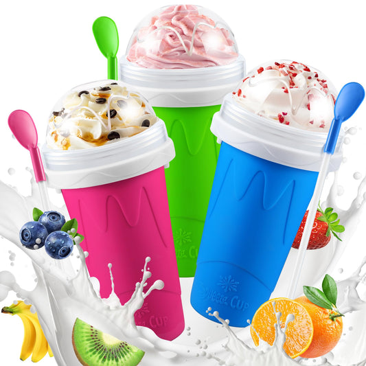 tgosomt slushie cup with clear cap enables quick, mess-free freezing.