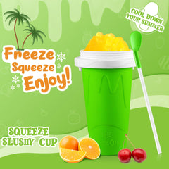 tgosomt Slushie Cup easy-use design makes homemade slushies simple every time.
